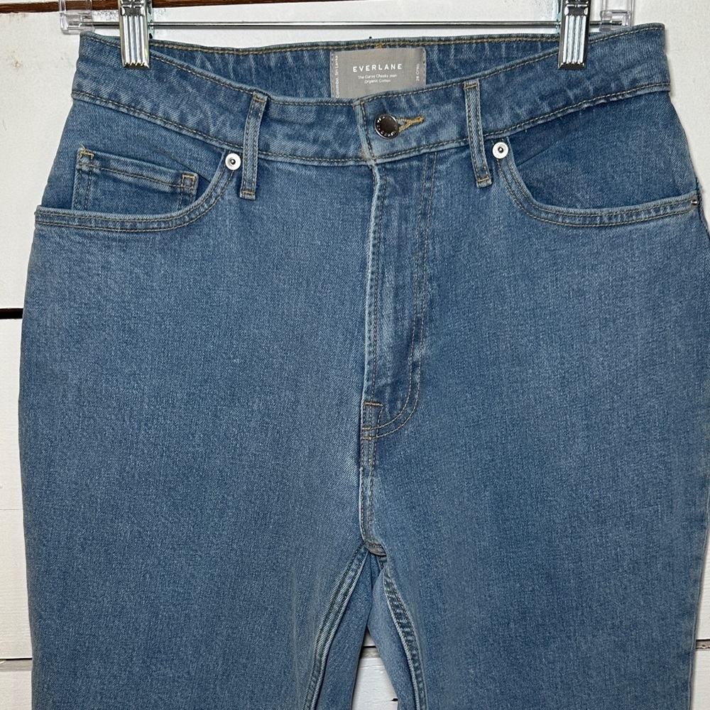 Everlane The Curvy Cheeky Jean Organic Cotton 28 Crop - Picture 2 of 9